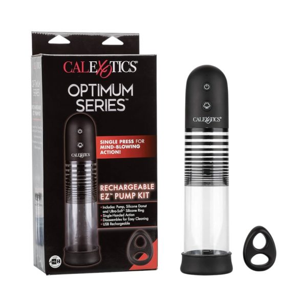Optimum Series Rechargeable EZ Pump Kit dzimumlocekļa pompas 1 Optimum Series Rechargeable EZ Pump Kit penio pompa