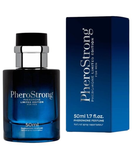 PHEROSTRONG - PHEROMONE PEREFUME LIMITED EDITION FOR MEN 50 ML vyriski feromoniniai kvepalai