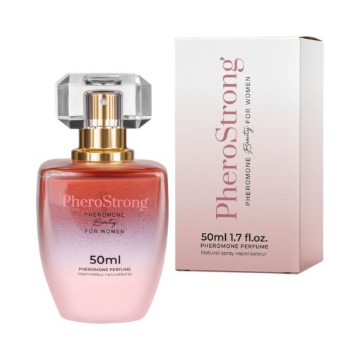 Pheromone Perfume Beauty For Woman feromoni sievietēm PHEROSTRONG - PREROMONE PERFUME BEAUTY FOR WOMAN 50 ML feromoniniai kvepalai