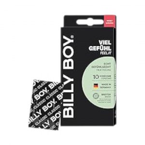 Feel It 10 gab. billy boy prezervatīvi Blilly Boy Feel It 10 vnt. prezervatyvų dėžutė