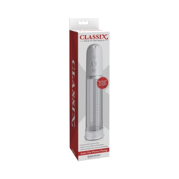 Classix Auto-Vac Power Pump dzimumlocekļa pompas 1 Classix Auto-Vac Power Pump penio pompa