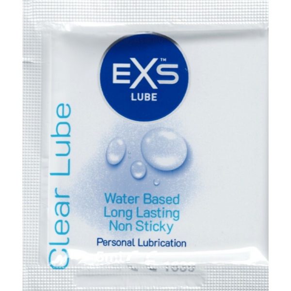 EXS Clear lube 5 ml Ūdens bāzes lubrikanti EXS Clear lube 5 ml