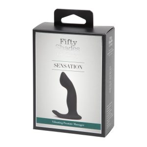 Fifty Shades of Grey Sensation Chargeable P-Spot Vibrator anālie rotaļlietas 1 Fifty Shades of Grey Sensation Chargeable P-Spot Vibrator