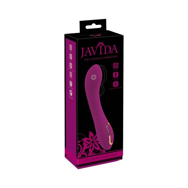 Javida Inflatable Vibrator augstākās kvalitātes vibratorii 1 Javida Inflatable Vibrator prisipučiamas vibratorius