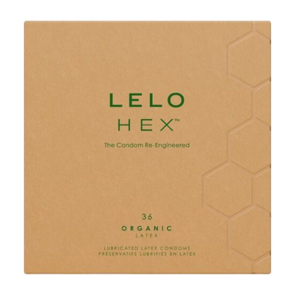 Lelo HEX Organic 36 gab prezervatīvi 1 Lelo HEX Organic 36 gab