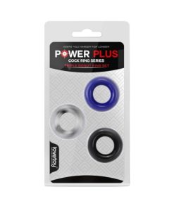 Power Plus Cock Ring Series gredzeni un uzmavas Power Plus Cock Ring Series penio žiedai