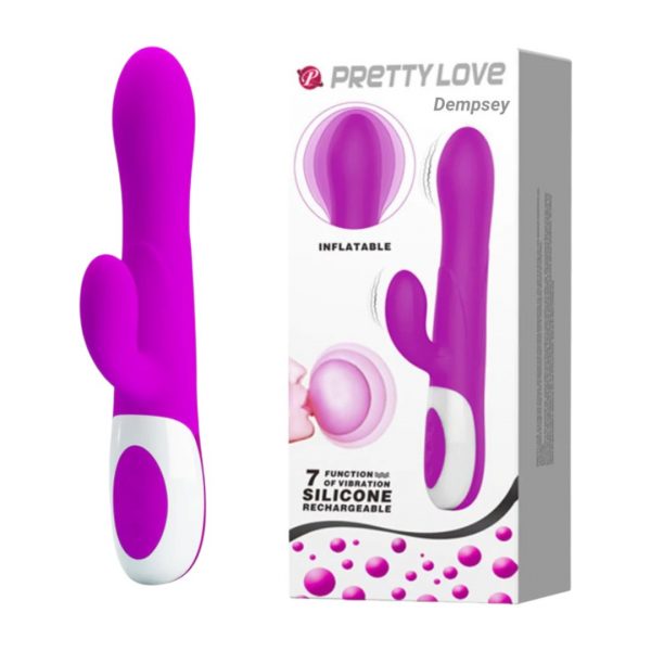 Pretty Love Dempsey Inflatable Rabbit Vibrator vibratori 1 Pretty_Love_Dempsey_Inflatable_Rabbit_Vibrator_Dezute