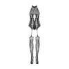 „Bodystocking F240 S/M/L - tamprus tinklinis erotinis bodystocking“