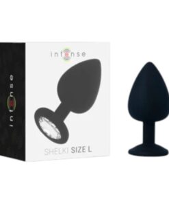 Shelki Anal Plug L anālie rotaļlietas Intense Shelki Anal Plug L silikona anālais aizbāznis