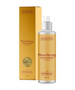 Exclusive for Women Massage Oil 100 ml masāžas sveces „PheroStrong Exclusive for Women Massage Oil 100 ml