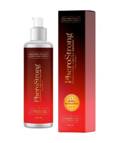 Limited Edition for Women Massage Oil 100 ml masāžas sveces „PheroStrong Limited Edition for Women Massage Oil 100 ml