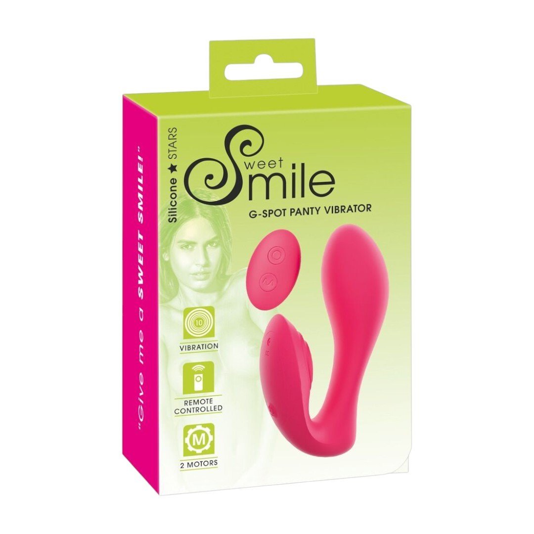 Sweet Smile G-Spot Panty Vibrator vibrējošās biksītes „Sweet Smile G-Spot Panty Vibrator Sweet Smile G-Spot Panty Vibrator vibrējošās biksītes „Sweet Smile G-Spot Panty Vibrator